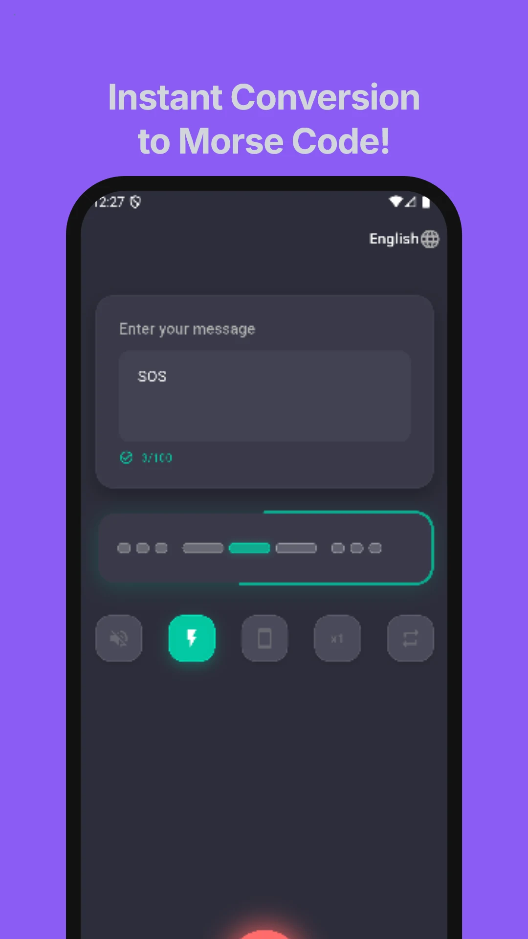Morse Code Translator & Learn screenshot