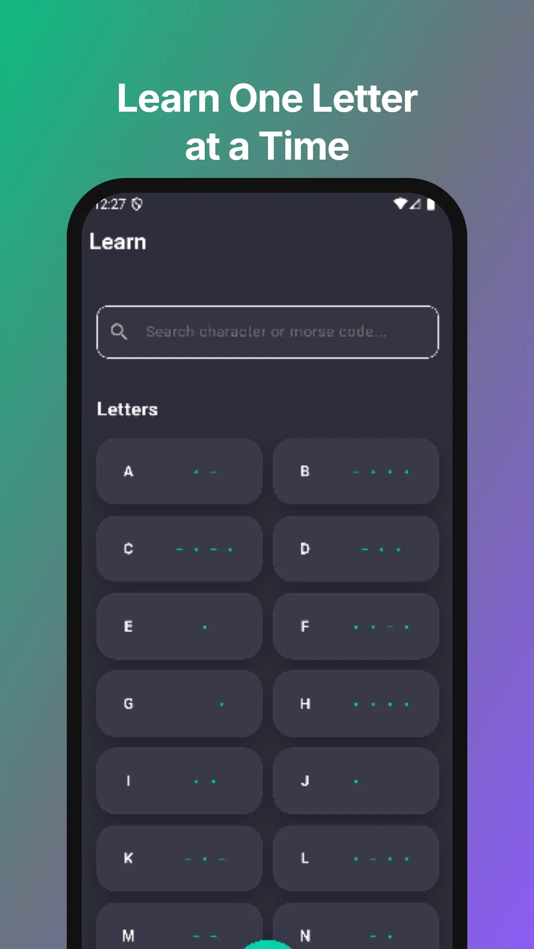 Morse Code Translator & Learn screenshot