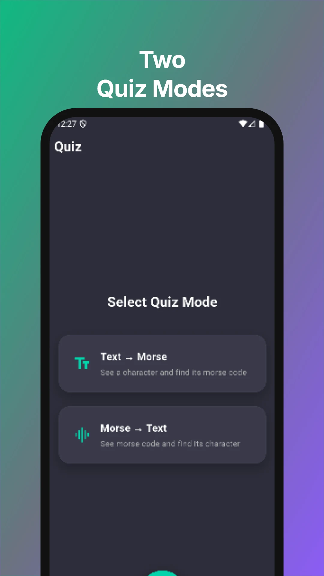 Morse Code Translator & Learn screenshot