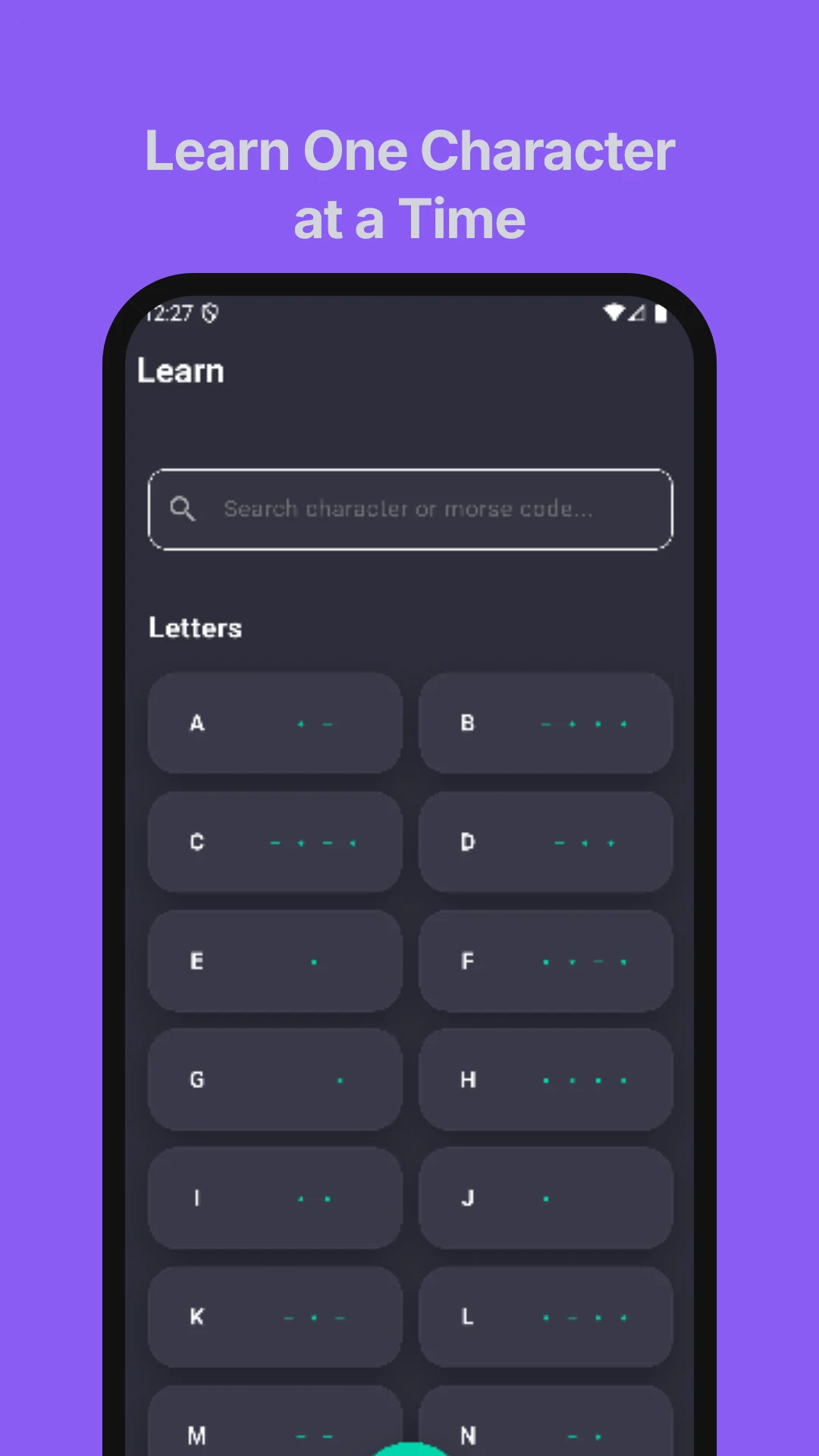 Morse Code Translator & Learn screenshot